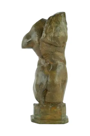 Pierre Chenet - Bronzen beeld van mannen torso - 7 kg kopen? Bied vanaf 369!