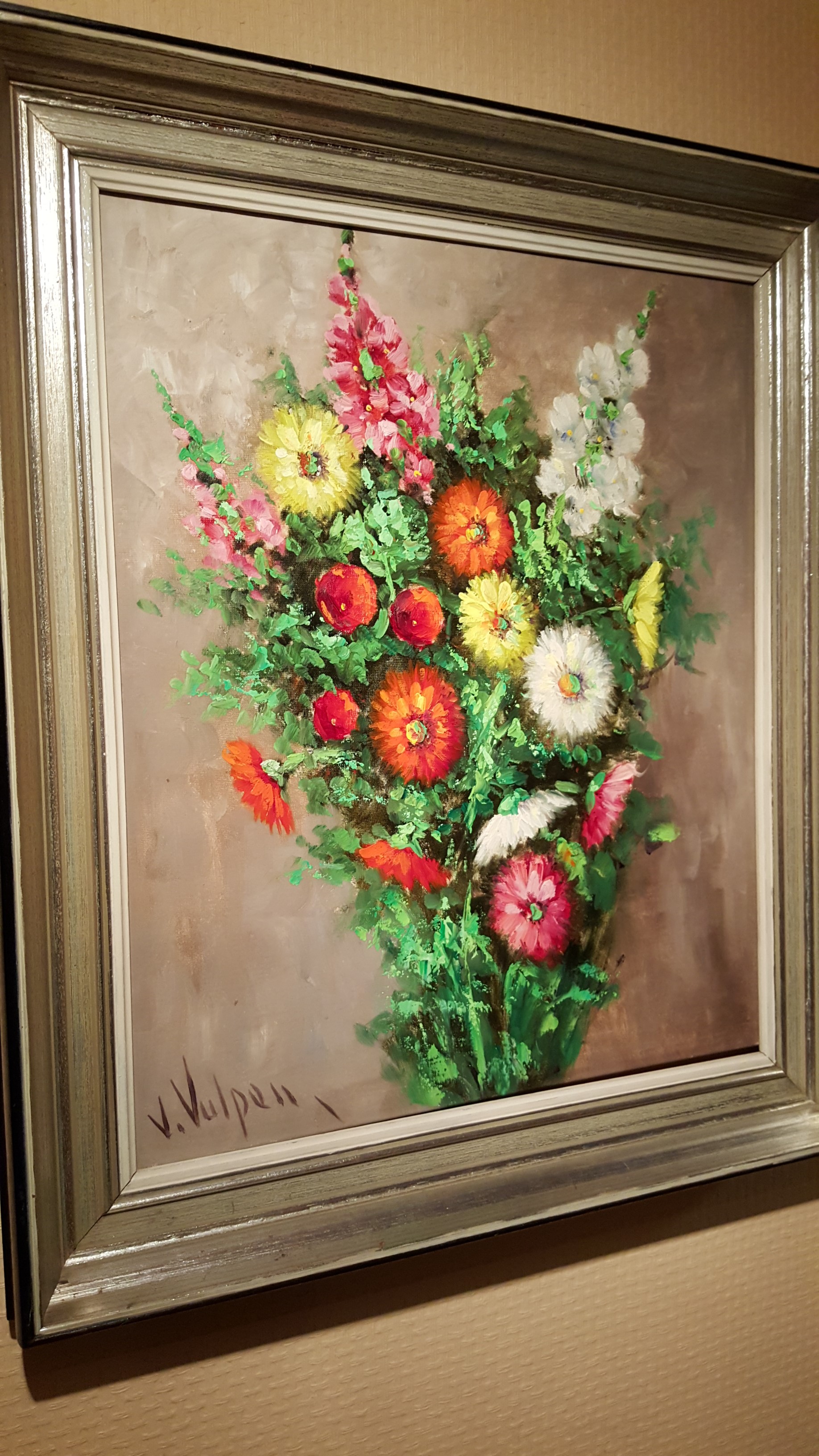 Nicolaas Charles van Vulpen - Bloemen verkocht voor € 50!