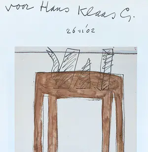 Klaas Gubbels - Publicatie met kleine, gesigneerde tekening kopen? Bied vanaf 50!