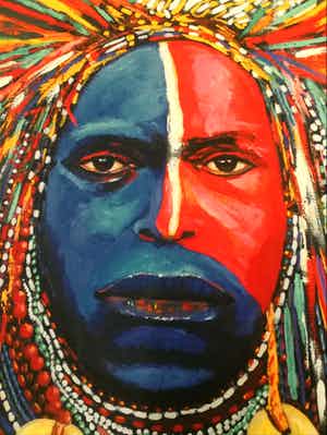 George van Herwaarde - Indian verkocht voor € 75!