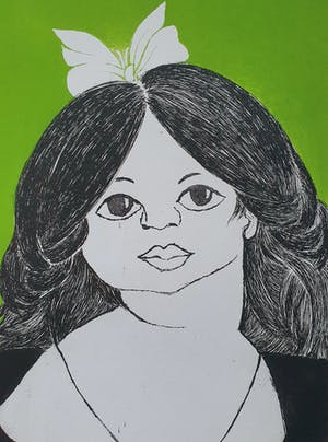 Ans Wortel - Ets/ aquatint: 'Uitgangspunt voor vlinders' kopen? Bied vanaf 75!