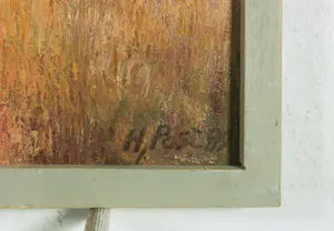 Harmen Klaas Post - Olieverf op paneel - Ingelijst kopen? Bied vanaf 150!