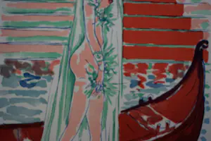 Kees van Dongen - Houtgravure - Gerbe-de-perles aborde au palais kopen? Bied vanaf 50!