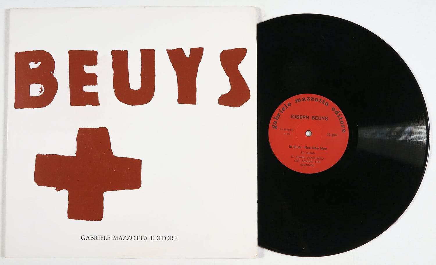 Joseph Beuys - Ja Ja Ja Nee Nee Nee - Gelimiteerde zeldzame uitgave