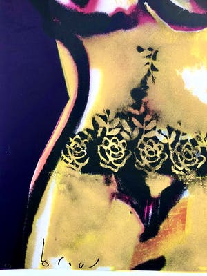 Herman Brood - Torso - Originele Handgesigneerde Zeefdruk kopen? Bied vanaf 1!