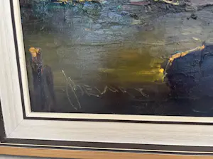 Jan Bevort - Havengezicht met kleur kopen? Bied vanaf 500!