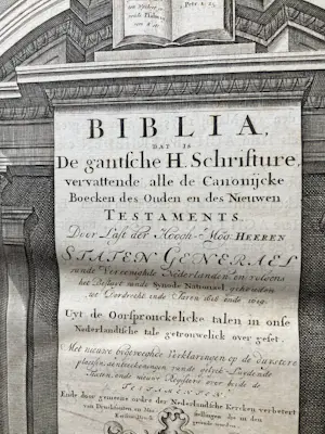 Antiquarisch Boek - BIBLIA, de gantsche H. Schrifture. kopen? Bied vanaf 500!