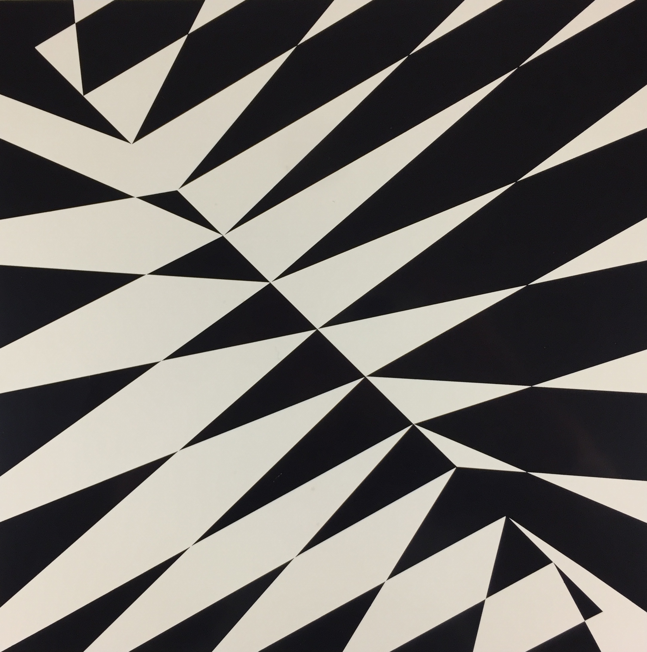 Peter Struycken - geometrisch abstracte compositie - 1966 kopen? Bied vanaf 249!