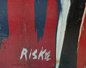 Jan Riske - Groot werk, jaren 60-70 kopen? Bied vanaf 400!