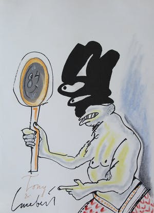 Lucebert - met de hand ingekleurde litho - 1983 kopen? Bied vanaf 225!