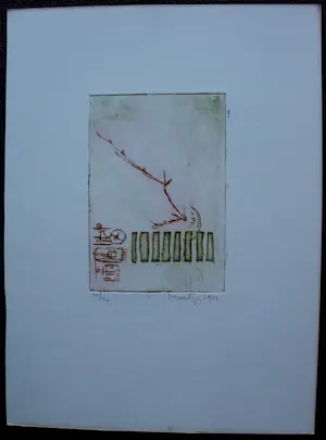 Jan Montyn - Boek met 10 etsen en enkele gedichten: les sept paysages de l'inconnue - 1972 kopen? Bied vanaf 699!