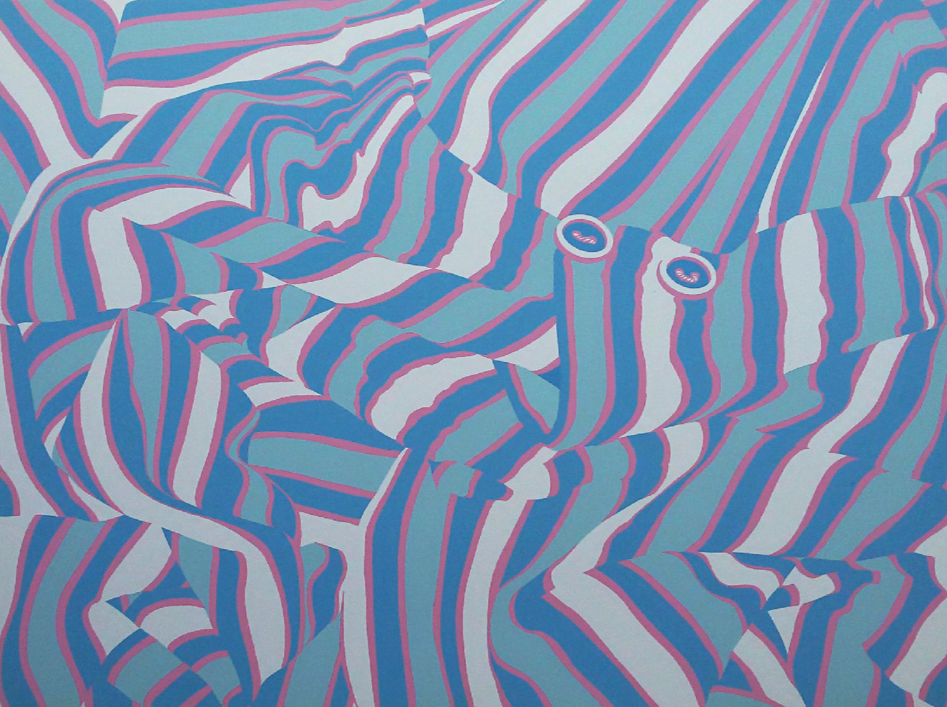 Har Sanders - Broek met foutje, zeefdruk verkocht voor € 60!