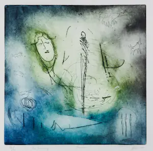 Ad Arma - Kleurets op papier, De Jaarring: Januari - Ingelijst kopen? Bied vanaf 75!