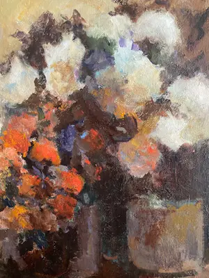 Martien Zwikker - bloemstilleven kopen? Bied vanaf 20!