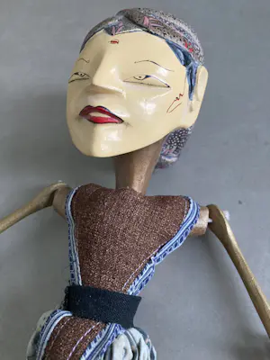 Niet of onleesbaar gesigneerd - Wajangpoppen wajong golek kopen? Bied vanaf 1!