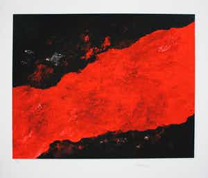 Armando - Kleurengiclee ROTES BILD Handgesigneerd verkocht voor € 159!