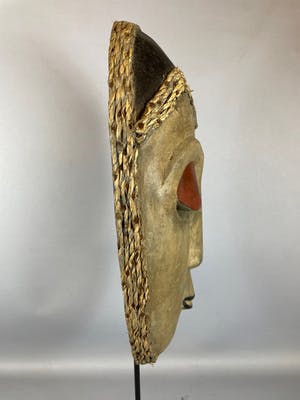 Kwele - African Kwele mask - Gabon. kopen? Bied vanaf 35!