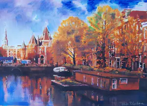 Elva Polyakova - Een gracht in Amsterdam kopen? Bied vanaf 10!