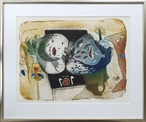 Michel van Overbeeke - Meal II - Ingelijst kopen? Bied vanaf 75!