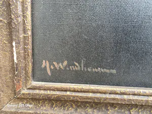 Heinrich Windhausen - Portret pendant koppel kopen? Bied vanaf 80!