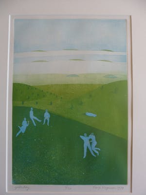 Koosje Wagenaar - Litho, titel, "Yersterday ". kopen? Bied vanaf 30!