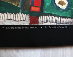 Friedensreich Hundertwasser - "Garten der glücklichen toten" Lithographie - (77 x 63 cm) kopen? Bied vanaf 120!