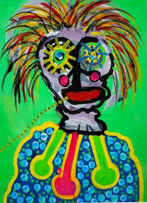 Buy Paul Indrek Kostabi - Bubbalicious? Bid from 55!