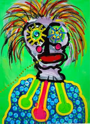 Paul Indrek Kostabi - Bubbalicious verkocht voor € 55!