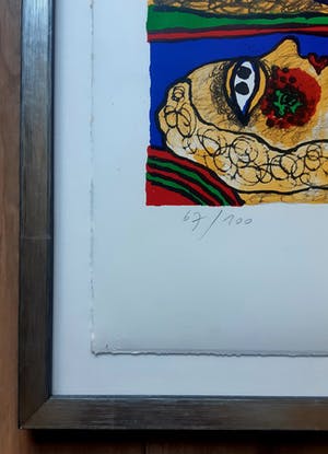 Corneille - Lithografie uit 1973 - Zonder titel ( Laatste keer aangeboden!!) kopen? Bied vanaf 225!