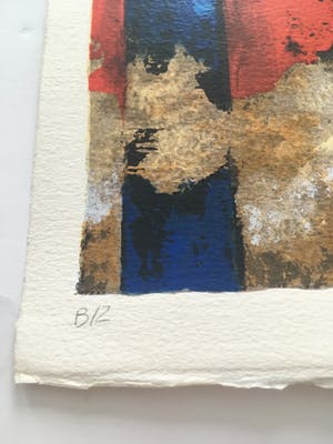 Hans Vanhorck - Kleurenlitho z.t. kopen? Bied vanaf 50!