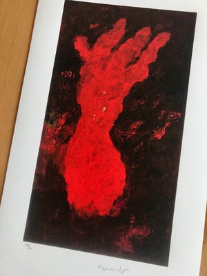Armando - 'Die Hand' - handgesigneerde giclee in nieuwstaat kopen? Bied vanaf 120!