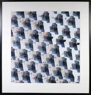 Maria Kapteijns - Foto, Pied de Poule - Ingelijst vendu pour 70€ !