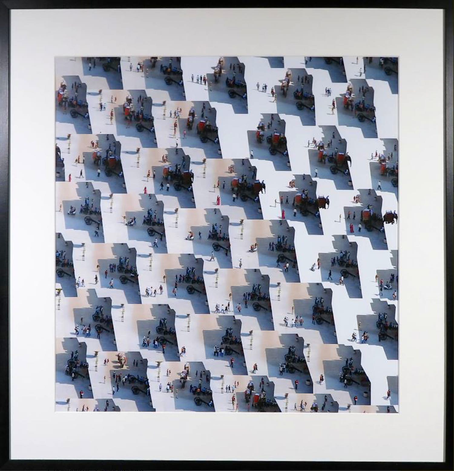 Maria Kapteijns - Foto, Pied de Poule - Ingelijst verkocht voor € 70!