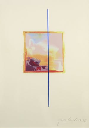 Frank Gude - Litho, Formule 1 - Ingelijst kopen? Bied vanaf 1!