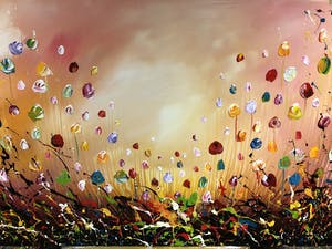 Gena - Colorful Flowers kopen? Bied vanaf 300!