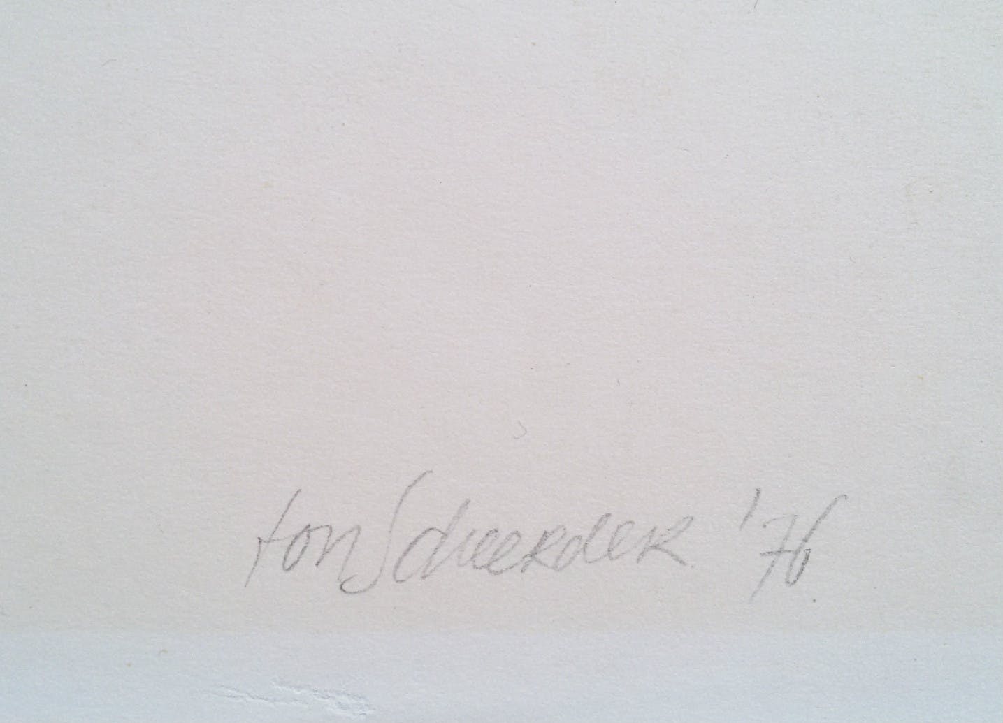 Ton Scheerder - Verse vis, tekening op papier kopen? Bied vanaf 20!