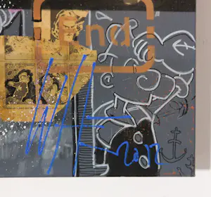 Willemien Brand - Gemengde techniek op doek, Springlevend - (Zeer groot) kopen? Bied vanaf 300!