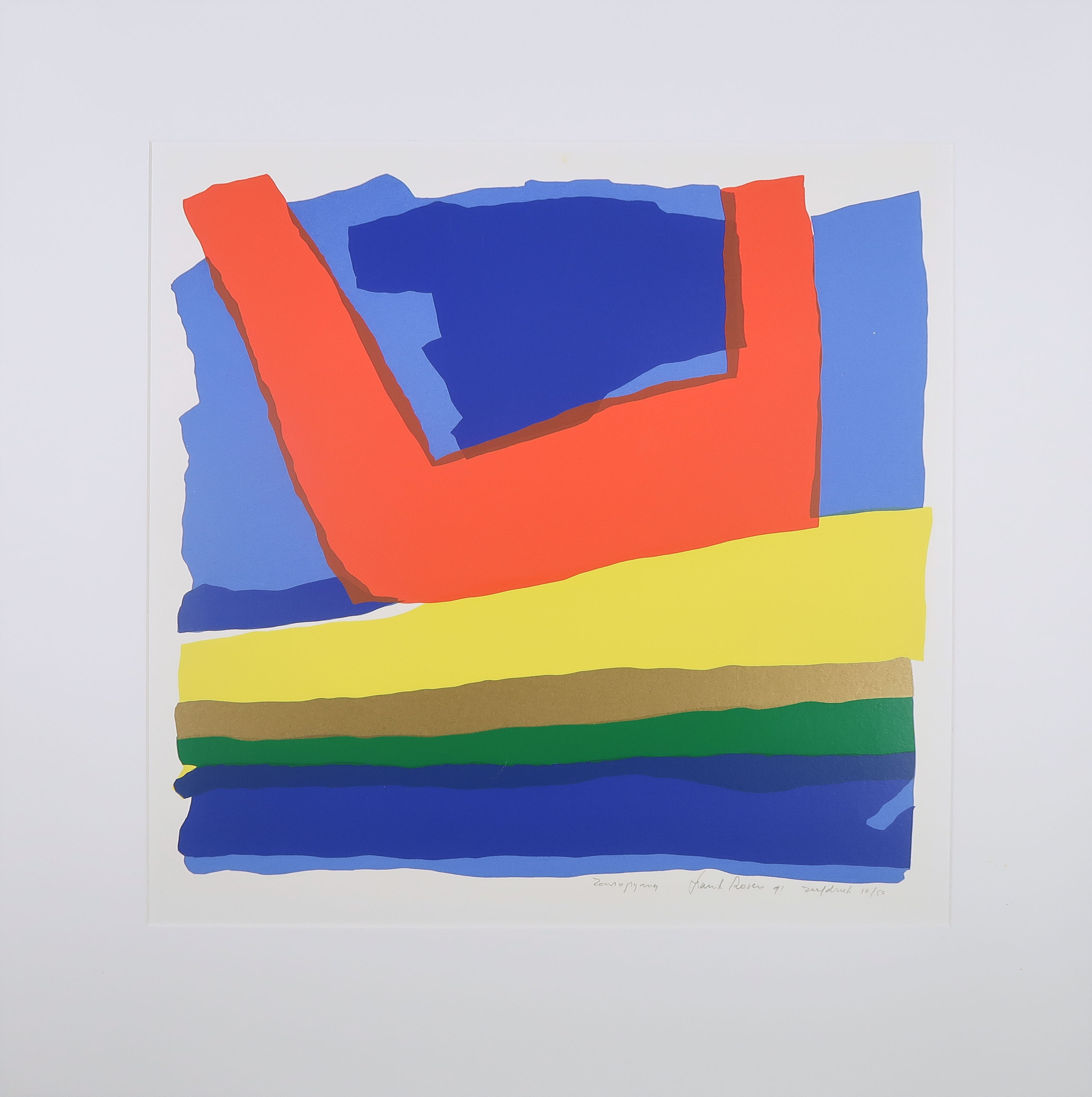 Frank Rosen - Zeefdruk, Zonsopgang kopen? Bied vanaf 1!