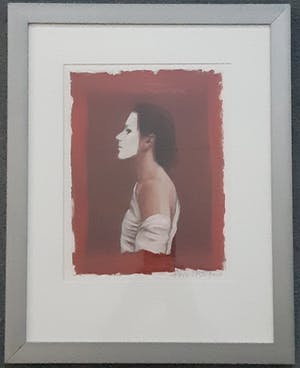 Ans Markus - Zelfportret met masker kopen? Bied vanaf 80!