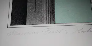Marinus Fuit - Italiaans gebouw naast een schutting - litho, oplage 100 kaufen? Bieten Sie von 65!