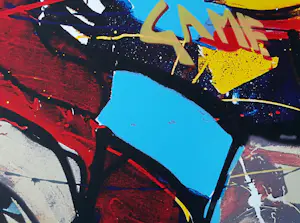 Herman Brood - Kleurenzeefdruk GOOFBALLS Handgesigneerd kopen? Bied vanaf 299!