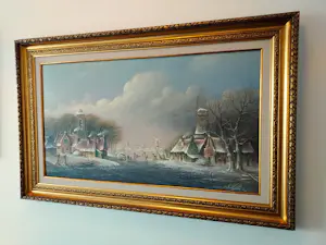 Thomas Heesakkers - Winterlandschap kopen? Bied vanaf 350!