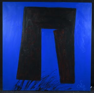 Franscz Witte - Acryl op doek, In het water (Groot) kopen? Bied vanaf 1!