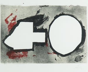 Antoni Tapies - Litho, Sinnieren Über Schmutz - Ingelijst kopen? Bied vanaf 1!