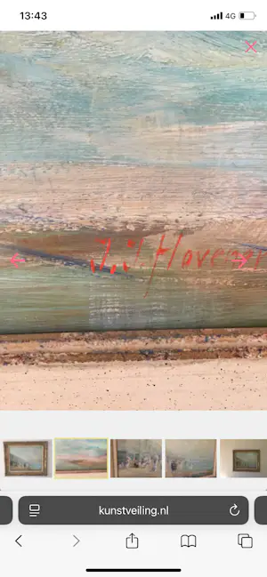 AcheterJan Hovener - Abstract? Enchérissez de 250!