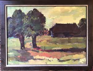 Jan Kagie (jr.) - Landschap II verkocht voor € 50!