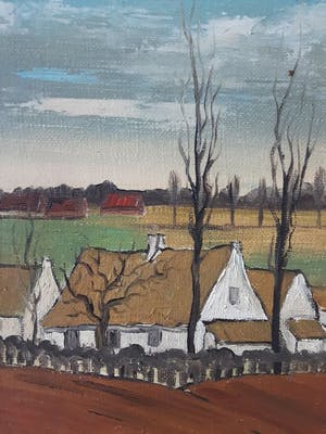 Alfons Waterschoot - Zicht op Latem kopen? Bied vanaf 1!