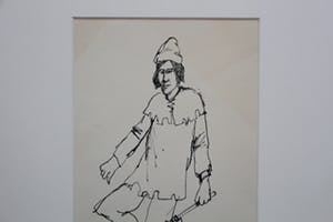 Herman Brood - tekening: man met bijl kopen? Bied vanaf 49!