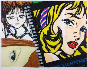 Tjebbe Beekman - Zeefdruk op papier, Little trouble girl - Ingelijst (Groot) kopen? Bied vanaf 60!