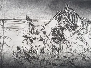 Jan Prins - Prachtige Ets - Gesigneerd in potlood kopen? Bied vanaf 15!